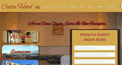 Desktop Screenshot of costa-hotel.it